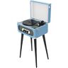 Src894-blue Sylvania Bluetooth Retro Turntable With Stand Fm Radio