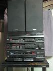 Gxt-808u St-90 Component Vintage Sanyo Audio Speakers Christmas Excellent