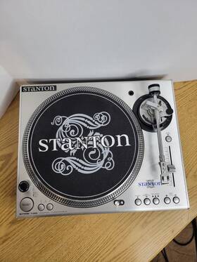 Str8-100 Stanton Turntable Professional Dj Record Player Tested And Working