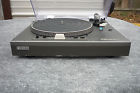 At110e Stereo Turntable Vintage Cartridge Sanyo Dustcover Stylus