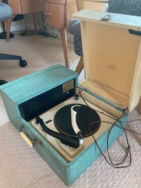 Pf-530 Stromberg Carlson Vintage Record Player Model Musicana 1950s