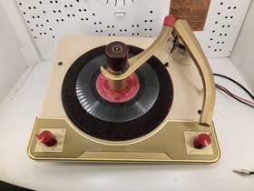 1717 Symphonic Vintage Record Player Hi-fi Cabinet Model 67 Working Needs Servicing