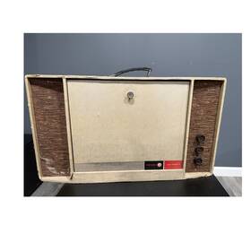4-pn-55 Symphonic Automatic Tube Phonograph Vintage Record Player Model As