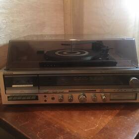 Rpec-7003 Symphonic Stereo System Am/fm Receiver Cassette/8 Track/ Record