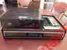 T3359 Olympic Vintage Solid State Stereophonic 8 Track Turntable Parts Only