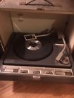 T341g Ge Neral Electric Trimline Solid State Stereo Record Player Portable