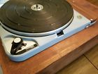 Td124i-ii Thorens Mkii Turntable With Walnut Plinth And Stainless Steel Feet