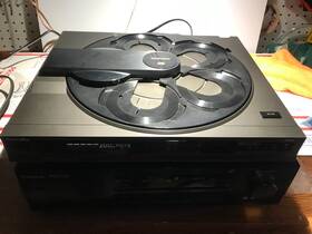 Sl-pc14 Technics Rotary Compact 5 Disc Changer Tested