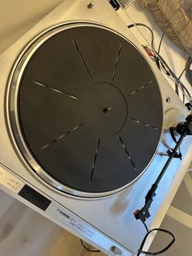 8771 Teknika Direct Drive Automatic Return Turntable Hi Fi Stereo Vtg