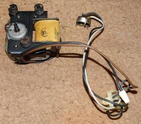 Gi-28015-3 The Voice Of Music Gi 4 Speed Turntable Motor #28015-3 With Switch Tested Excellent Con