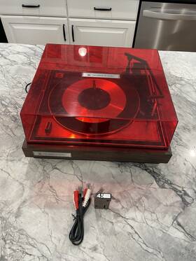 Vm-4954 The Voice Of Music Vintage Record Player/changer/turntable 4 Sp Read