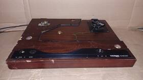 Td320-mk Thorens Iii Turntable Bottom Base For Repair