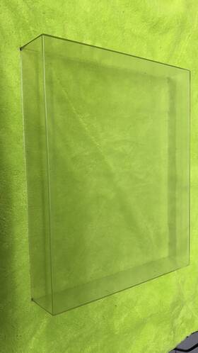 Sr-q300 Toshiba And Others Turntable Oem Dust Cover Dustcover No Cracks 13 Inch X16