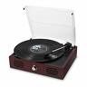 Tp-489 Feir Record Player Speed Retro Portable Wooden Suitcase Turntable
