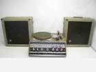 Trs-1680 Newcomb Transcription Turntable Record Player Amp Great Guitar