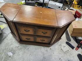 Weg5965a-96 Truetone Vintage Record Player Console Local Pickup Only