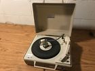 V63tj Ge Neral Electric Portable Automatic Record Player Turntable Suitcase