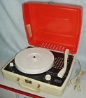 Vgp03r Player. Well. Rca Record Victor Portable Grey. Speed Plays 1965 Red 4