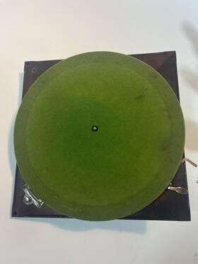 Vv-90 Victor Talking Machine Platter And Motor Assembly