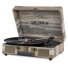 Vsc-550bt-fsg Victrola Bluetooth Suitcase Record Player With 3-speed Turntable