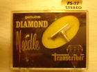 Ps-17 Vintage Pa157 Diamond Phonograph Nos Turntable Ge Transcriber Needle