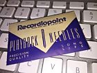 Vintage Recordiopoint Recorder Needles Stylus Styli Pack Of Sealed
