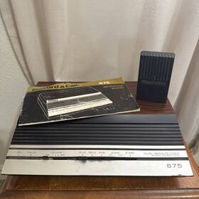 Vox 029417675113 Vintage Record A Call Model 675 Great Condition Remote Key And Instruction Manual