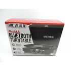 Vsc-550bt Bk Portable Bluetooth 3 Speed Turntable