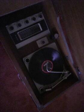 Wg-2355a Ward Electric Wg2355a Wards Record Player With Speakers Vintage Turntable