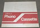 Wc145 Wildcat Portable Phono Cassette