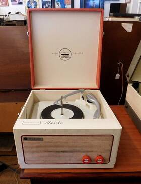 1251-1 Webcor Record Player Tube Mono Maestro High Fidelity Works