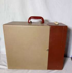 No.rp-1653-1 Webcor Rp1653-1 Vtg Portable 1956 Suitcase Vacuum Tube Record Player Model