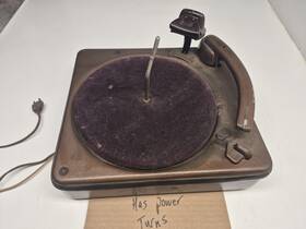 133-1a Webster Chicago Corp Model Turntable