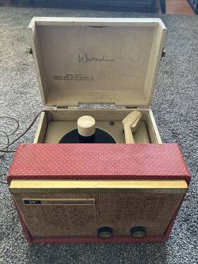 42ac1 Westinghouse Very Scarce Model #42ac1 45 Rpm Record Player Licensed By Rca