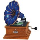 Wl Gramophone Record Player Hand Crank Musica Figurine 748787212246