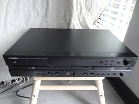 Cdr-d651 Yamaha Double Deck Cd Recorder Player Combo