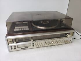 4081 Zenith Vintage Integrated Stereo System Model Is For Parts