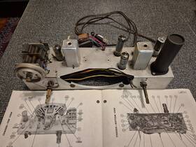 J644 Zenith 6j02 Cobra-matic Chassis Model From Record Player Radio