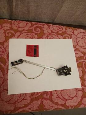 C141r1 Zenith Allegro Wedge Bsr Turntable Record Player Replacement Tone Arm Silver Tz1d Needle 70s