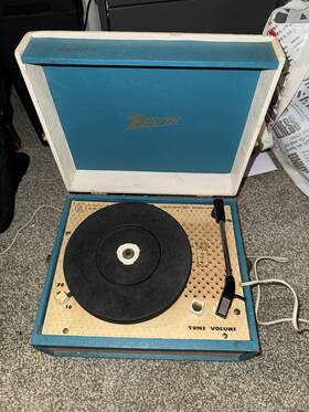 Dp-6ba Zenith Vintage Record Player