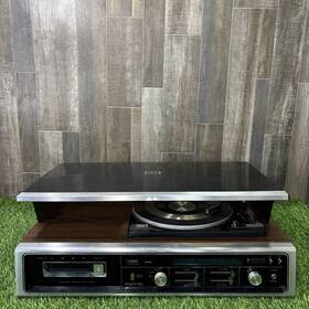 G590w Zenith Retro Vintage Allegro Stereo Turntable 8 Track Am Fm