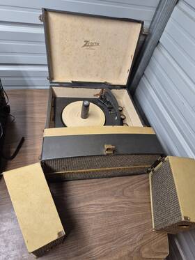 Gps-80g Zenith Stereo Record Player 1962