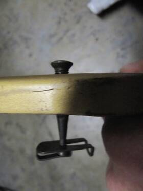 S-14028 Zenith Cobra-matic Turntable Chassis Transport Screw Hold-down Cobramatic Radio
