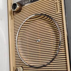 S40655 Zenith Vintage Record Player Beige And Black Model Classic Turntable