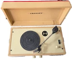 Genuine Crosley (CR40) Retro / Vintage Style Red & Cream Color Mini Turntable. Fixed Price $105.88.