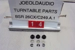 Bsr 26CX/C249.A.2 Turntable Motor Mount Kit Tested Parting Out. Fixed Price $11.99.
