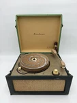 Rare Montgomery Ward "airline Portable Turntable Model GAA-953B Tested. Fixed Price $55.99.