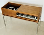 Grundig Studio 650 Vintage 60S 70S Radio Luxus Dual Record Player Walnut Wood. Fixed Price $2499.00.