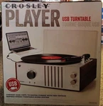 Crosley CR6017B-MA Record Player Turntable 3 Speed Great Fm/am Pc. Fixed Price $24.99.