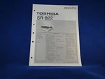 Toshiba SR-B22 Stereo Turntable Service Manual. Fixed Price $8.98.